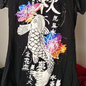 Anchor Blue, Japanese media print shirt